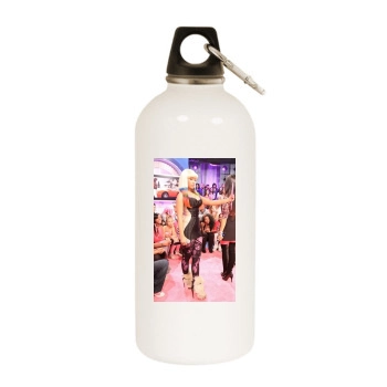 Nicki Minaj White Water Bottle With Carabiner