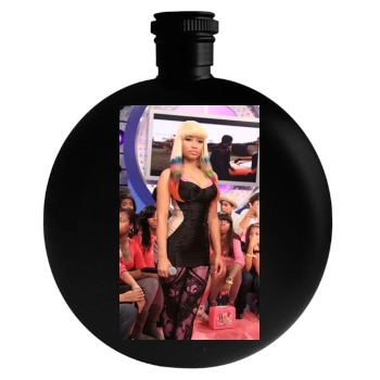 Nicki Minaj Round Flask