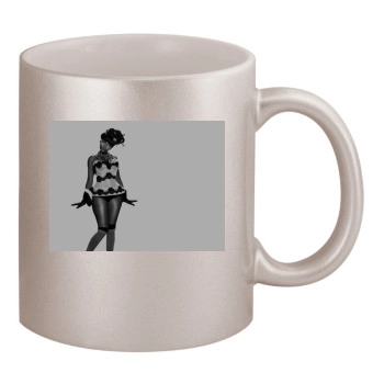 Nicki Minaj 11oz Metallic Silver Mug