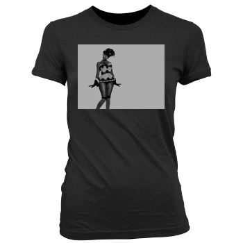 Nicki Minaj Women's Junior Cut Crewneck T-Shirt