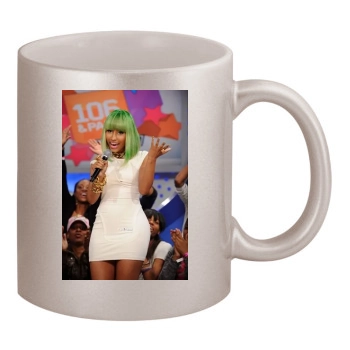 Nicki Minaj 11oz Metallic Silver Mug