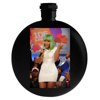 Nicki Minaj Round Flask