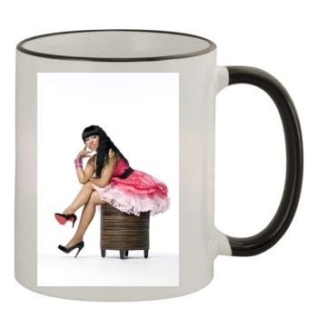 Nicki Minaj 11oz Colored Rim & Handle Mug