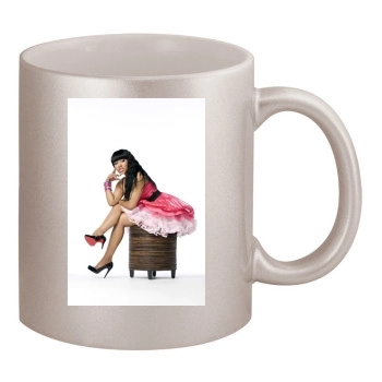 Nicki Minaj 11oz Metallic Silver Mug