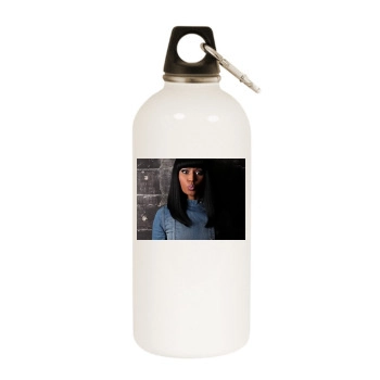 Nicki Minaj White Water Bottle With Carabiner