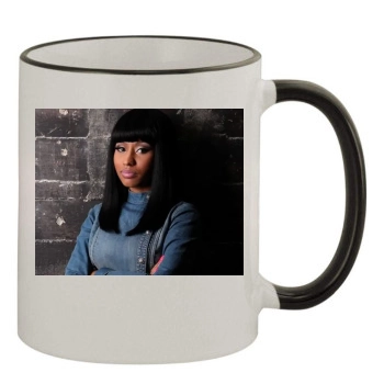 Nicki Minaj 11oz Colored Rim & Handle Mug