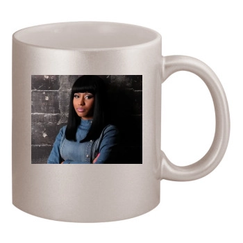 Nicki Minaj 11oz Metallic Silver Mug