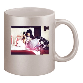 Nicki Minaj 11oz Metallic Silver Mug