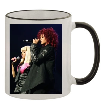 Nicki Minaj 11oz Colored Rim & Handle Mug