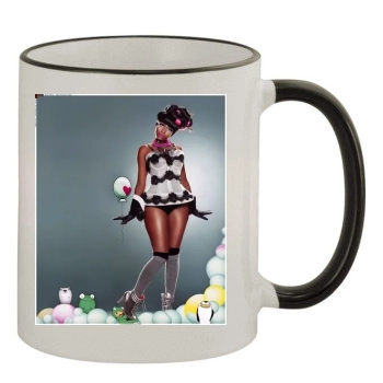 Nicki Minaj 11oz Colored Rim & Handle Mug