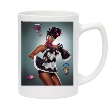 Nicki Minaj 14oz White Statesman Mug