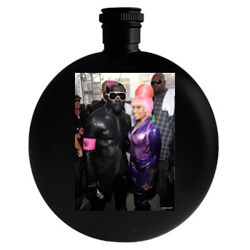 Nicki Minaj Round Flask