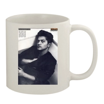 Bruno Mars 11oz White Mug