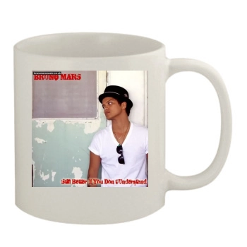 Bruno Mars 11oz White Mug