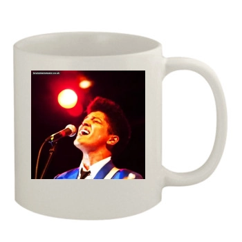 Bruno Mars 11oz White Mug