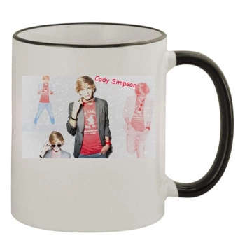 Cody Simpson 11oz Colored Rim & Handle Mug