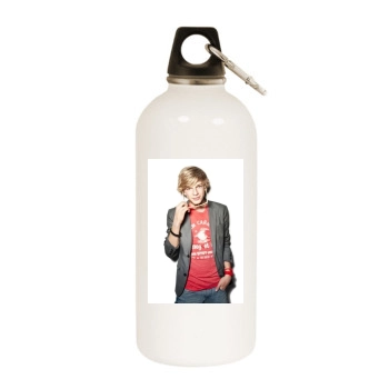 Cody Simpson White Water Bottle With Carabiner