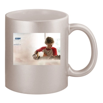 Cody Simpson 11oz Metallic Silver Mug