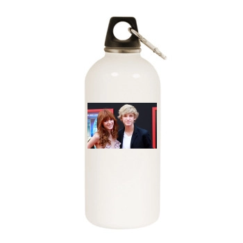 Cody Simpson White Water Bottle With Carabiner