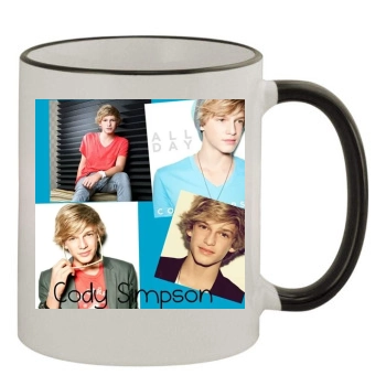 Cody Simpson 11oz Colored Rim & Handle Mug