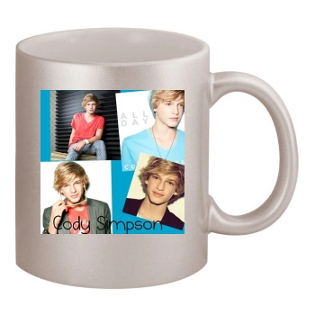 Cody Simpson 11oz Metallic Silver Mug