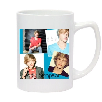 Cody Simpson 14oz White Statesman Mug