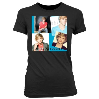 Cody Simpson Women's Junior Cut Crewneck T-Shirt