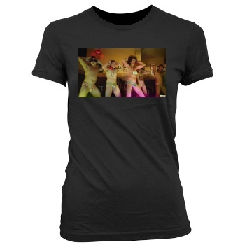 LMFAO Women's Junior Cut Crewneck T-Shirt