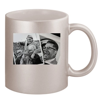 Vince Lombardi 11oz Metallic Silver Mug