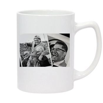 Vince Lombardi 14oz White Statesman Mug