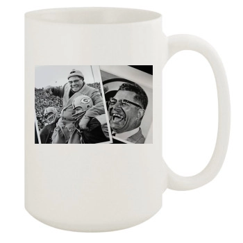 Vince Lombardi 15oz White Mug