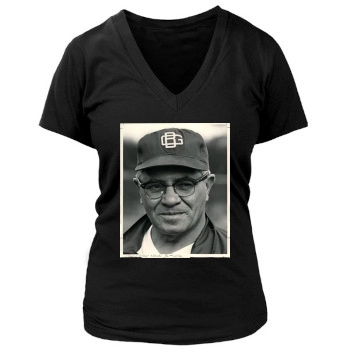 Vince Lombardi Women's Deep V-Neck TShirt