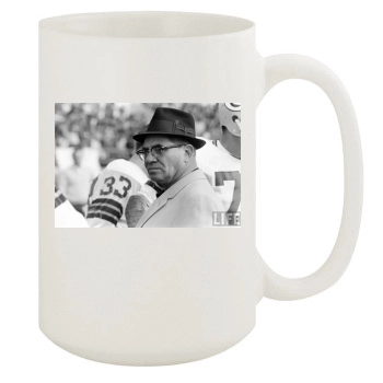 Vince Lombardi 15oz White Mug