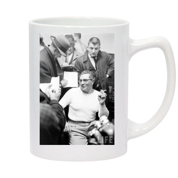 Vince Lombardi 14oz White Statesman Mug