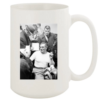 Vince Lombardi 15oz White Mug