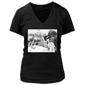 Vince Lombardi Women's Deep V-Neck TShirt