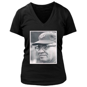 Vince Lombardi Women's Deep V-Neck TShirt