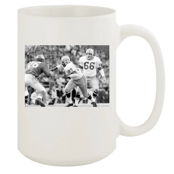 Vince Lombardi 15oz White Mug