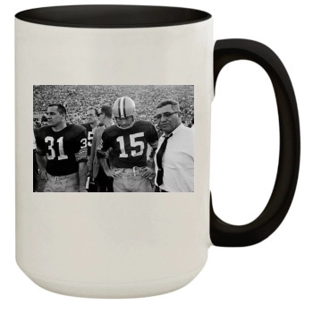 Vince Lombardi 15oz Colored Inner & Handle Mug