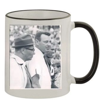 Vince Lombardi 11oz Colored Rim & Handle Mug