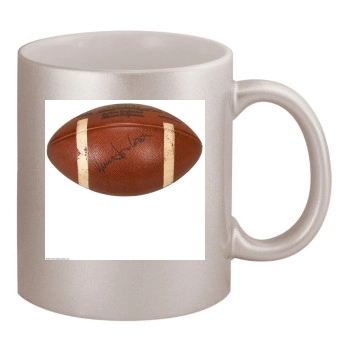 Vince Lombardi 11oz Metallic Silver Mug