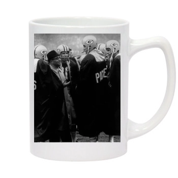 Vince Lombardi 14oz White Statesman Mug