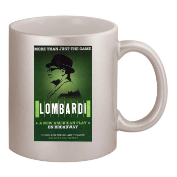 Vince Lombardi 11oz Metallic Silver Mug