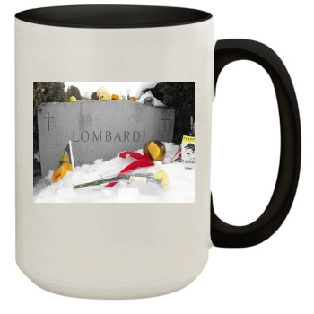 Vince Lombardi 15oz Colored Inner & Handle Mug