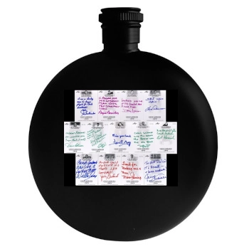 Vince Lombardi Round Flask