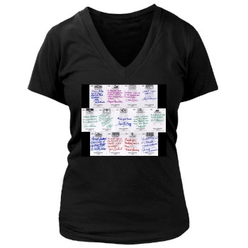 Vince Lombardi Women's Deep V-Neck TShirt