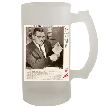 Vince Lombardi 16oz Frosted Beer Stein