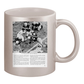 Vince Lombardi 11oz Metallic Silver Mug