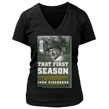 Vince Lombardi Women's Deep V-Neck TShirt