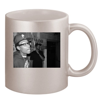 Wiz Khalifa 11oz Metallic Silver Mug